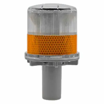 Baliza Solar vial para Cono amarilla ACTON Seguridad Vial