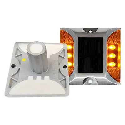 Tachas Solares Amarillas con vástago ACTON Seguridad Vial